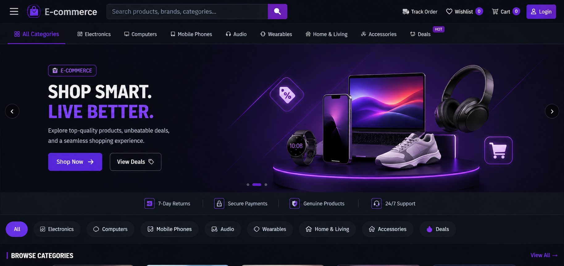 E-commerce Website